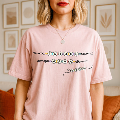 Future Mama Bead Style Tshirt