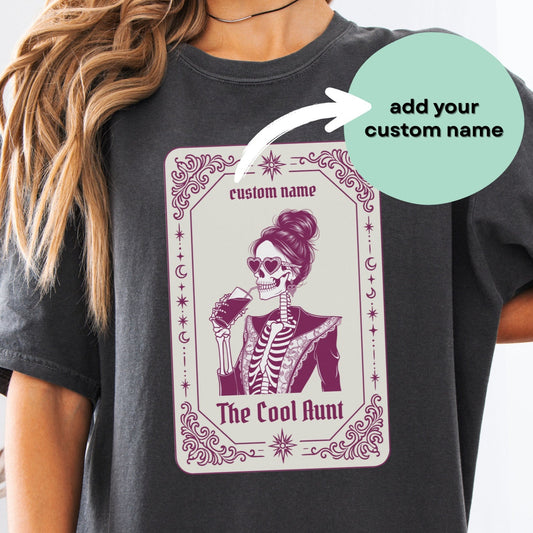 The Cool Aunt - Funny T-Shirt for Sister and Best Friend