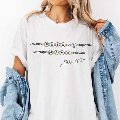 Future Mama Bead Style Tshirt
