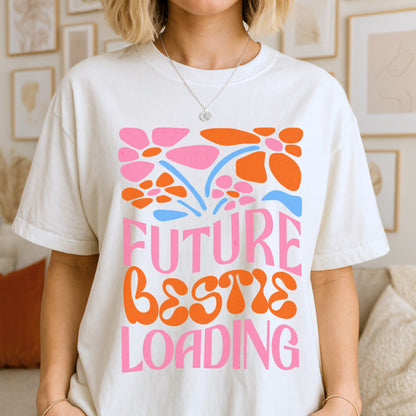 Future Bestie Loading Pregnancy T-Shirt