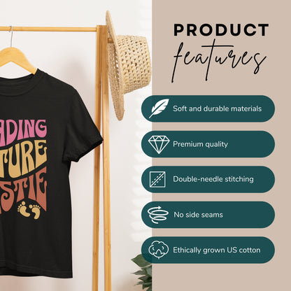 Loading Future Bestie Vintage Groovy Pregnancy Revealing Tshirt