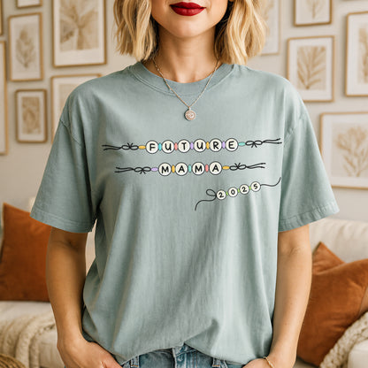 Future Mama Bead Style Tshirt