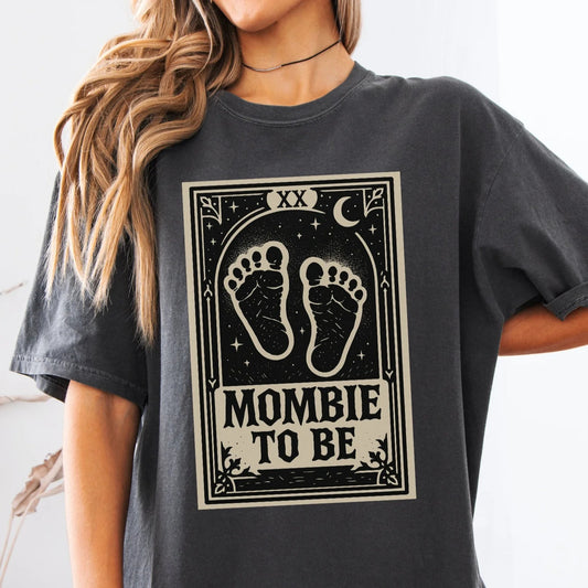 Mombie To Be - Halloween Baby Bump Reveal T-Shirt