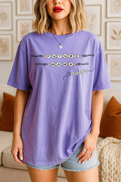 Future Mama Bead Style Tshirt